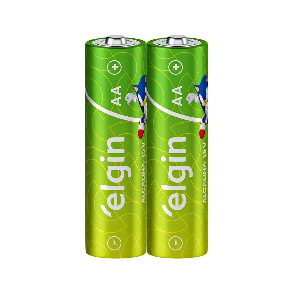 Pilha Alcalina AAA Palito C/2 ELGIN