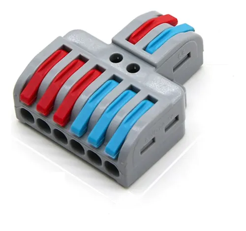 Conector Emenda Alavanca Duplo 2X6VIAS 32A IPC
