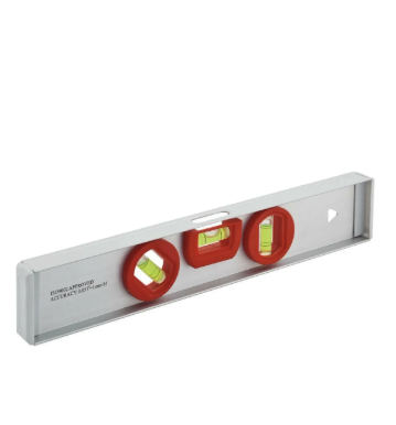Nivel Aluminio 12" 300MM 3 Bolhas WORKER
