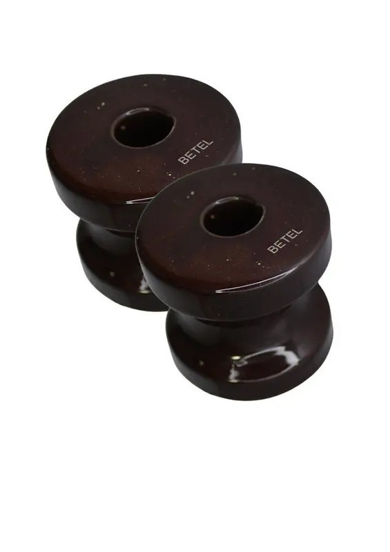 Isolador Roldana Porcelana 72X72MM IPC