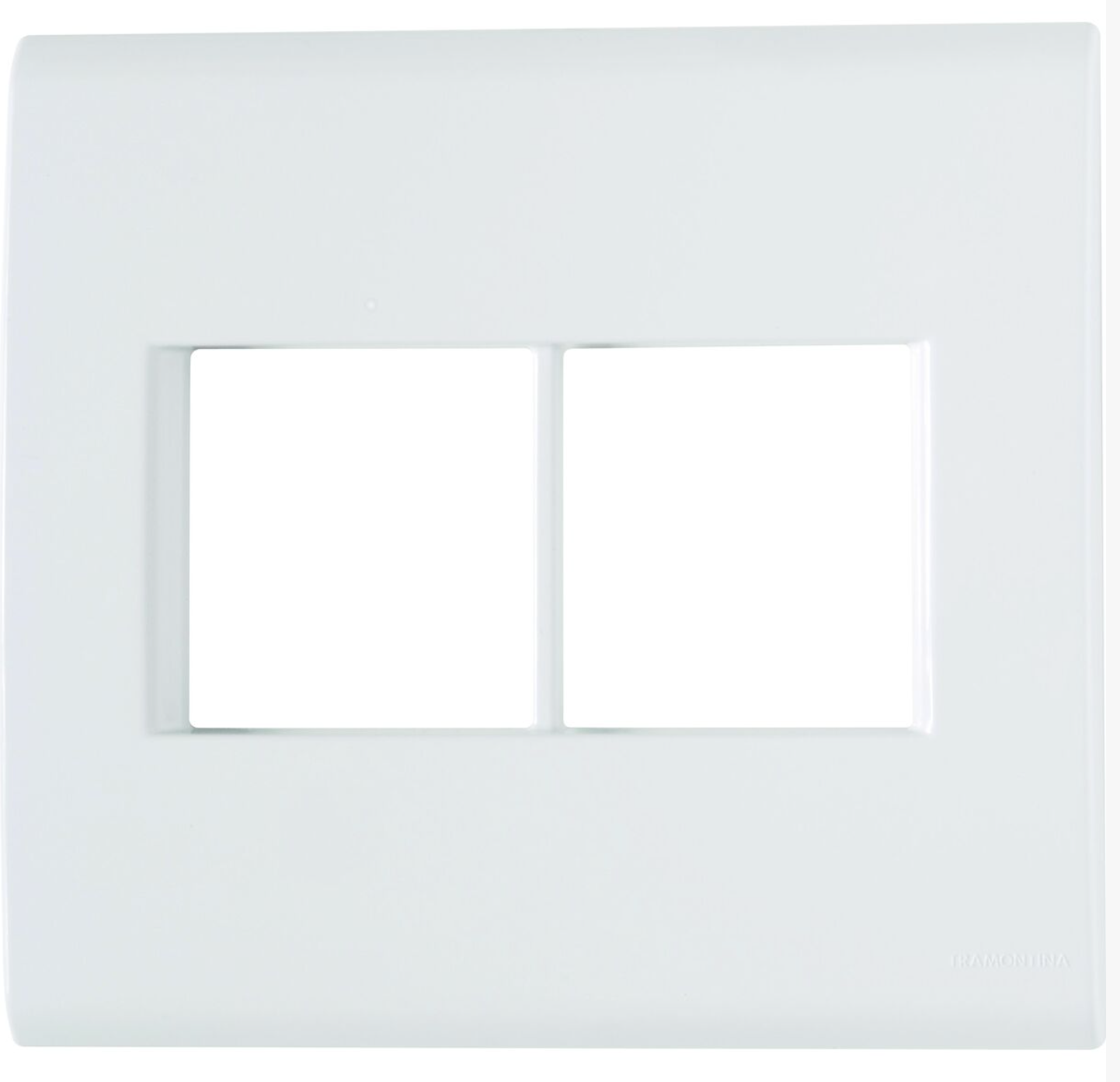 Placa 4X4 4 Postos LIZ Branca Tramontina