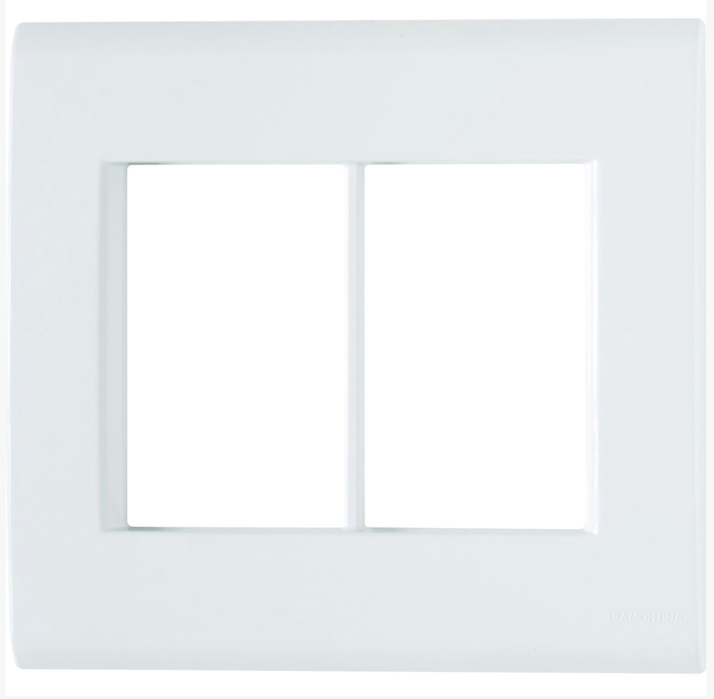 Placa 4X4 6 Postos LIZ Branca Tramontina