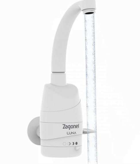 Torneira Luna 4 Temperatura 5500W 127V Branco Zagonel