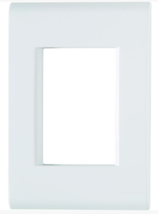 Placa 4X2 3P Juntos LIZ Branca Tramontina