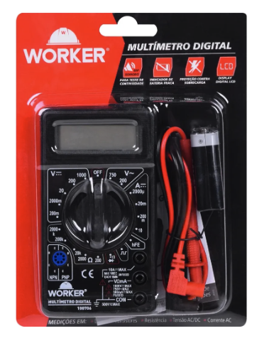Multimetro Digital WORKER