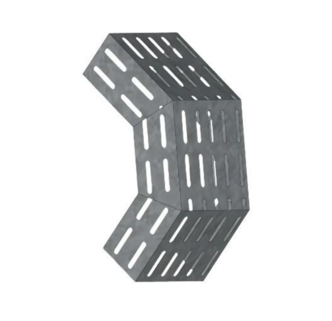 Eletrocalha Curva Vert INT Perf 90G 100X50MM