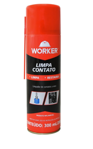 Limpa Contato Spray 300ML/200G WORKER
