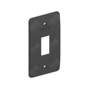 Tampa Linha Modular TR LIZ 1'' Preta Inpol