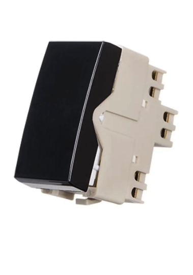 Interruptor Paralelo 10A-250V Ebony Sleek Margirus
